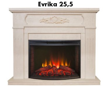 Каминокомплект Real Flame Malta 25,5/26 с очагом Evrika 25,5 LED 